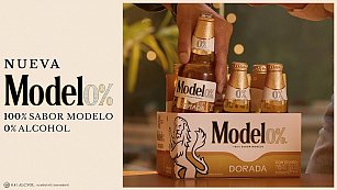 Grupo Modelo presenta Model0%: una cerveza sin alcohol con el sabor de siempre