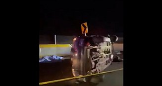 Accidente en carretera México-Cuernavaca deja tres muertos; caos vial y conmoción