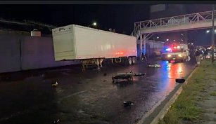 Motociclista fallece en accidente en la carretera Puebla-Tehuacán, Tecamachalco