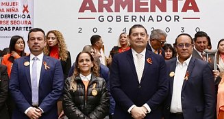 Alejandro Armenta suma a García Parra y José Tomé a su administración 