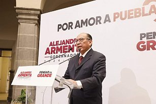 Entregan informe a Armenta sobre puntos rojos de inseguridad en Puebla 