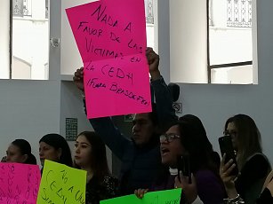 Genera inconformidad ratificación de Presidenta de CEDHT en el Congreso de Tlaxcala