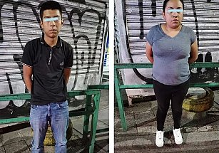 Venta clandestina de gasolina en Iztapalapa termina con dos detenidos