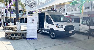 Unidad móvil en Juan C. Bonilla para expedir constancias