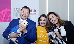 Gobernador de Puebla asegura cero tolerancia al maltrato animal y a menores