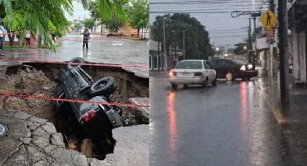 Lluvias e inundaciones causan graves daños en Veracruz-Boca del Río