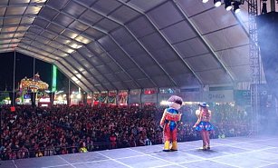 ¡Bely y Beto encantan en la Feria de Tlaxcala 2024 con su show familiar!