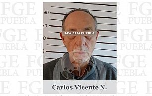 Detienen a Carlos Vicente N. por robo agravado de vehículo en Puebla