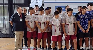 Puebla obtiene medalla de plata en básquetbol varonil 15-16 en la CONADE 2025
