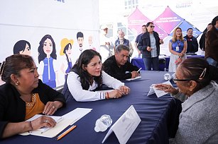 Más cerca de la gente con Jornada de Proximidad Social en San Luis Tehuiloyocan 