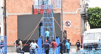 Alistan preparativos para Grito de Independencia en Tlaxcala