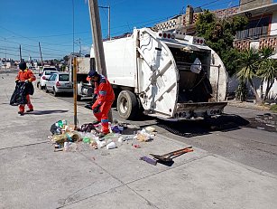 OSSL ajusta horarios de recolección de basura en Puebla para Año Nuevo