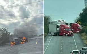 Balaceras y bloqueos en Tamaulipas: enfrentamientos en la zona norte