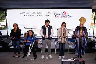 Inaugura San Andrés Cholula el Primer Festival Intercultural con la República Dominicana