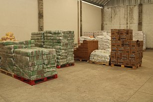 Gobierno de Tonantzin Fernández recibe apoyos alimentarios para grupos vulnerables