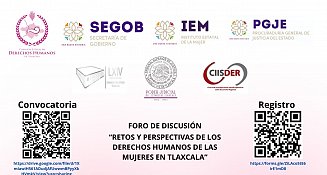 Convoca IEM a participar en foro “Retos Y Perspectivas De Los Derechos Humanos De Las Mujeres En Tlaxcala”