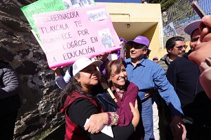 Lorena Cuéllar: Logros históricos en educación y bienestar para Tlaxcala