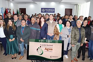 Tlaxcala impulsa la gestión integral del agua con acuerdos nacionales