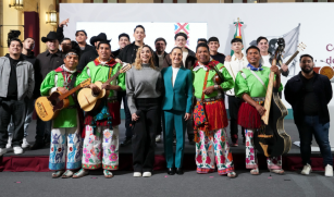 Claudia Sheinbaum presenta el “Himno Migrante” y conmemora el Día Internacional del Migrante