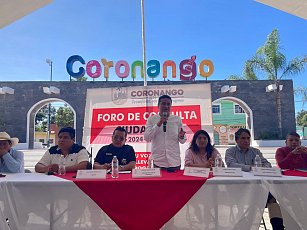 En cabecera de Coronango, concluyen con éxito los Foros de Consulta Ciudadana