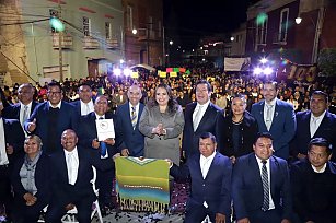 Cercanía con la gente, pilar para Blanca Angulo en primeros 100 días de gobierno