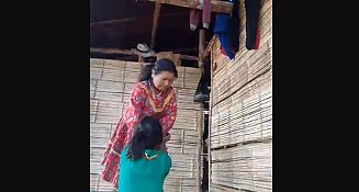 Niña indígena es brutalmente golpeada; video causa indignación global