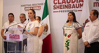 Regresará Claudia Sheinbaum a Tlaxcala el próximo sábado