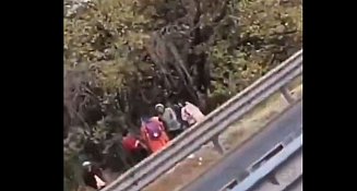 Asalto en la autopista Puebla-Orizaba: ladrones armados captados en video