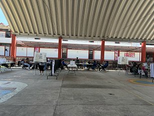 Con seguridad reforzada y alta participación, inicia jornada electoral extraordinaria en Momoxpan