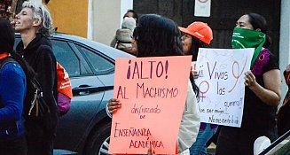 Feministas en Tlaxcala marchan por justicia y seguridad para las mujeres