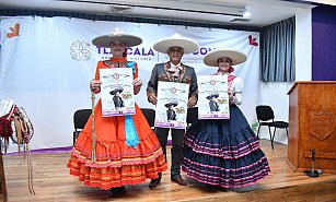 Celebra la Muestra de Vestidos Charras en Tlaxcala y homenaje a Aida Cuevas