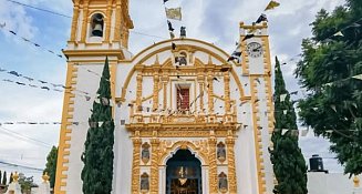 Hallan presunto feto frente a iglesia de Atlihuetzia, Tlaxcala