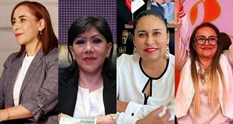 Cuarteto femenino encabeza encuestas de preferencia para ser candidatas a la Gubernatura 