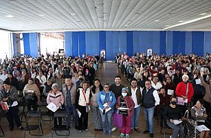 Inicia entrega de pensiones a adultos mayores y mujeres 63+ en Atlixco