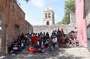 Estudiantes de Emsad exploran el patrimonio cultural de Tlaxcala en recorrido educativo