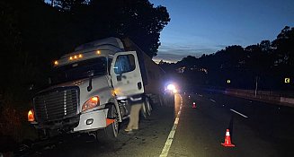 Cierre parcial de la autopista Perote-Banderilla en Veracruz hoy