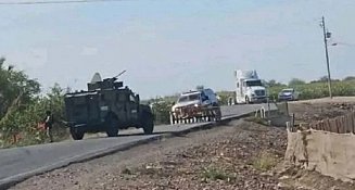 Enfrentamiento armado en Navolato deja cuatro militares heridos