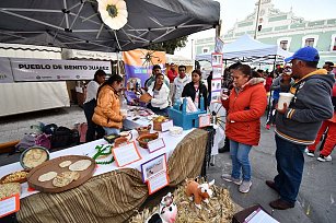 Huamantla resalta su cultura y tradiciones en el Primer Tianguis Turístico