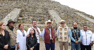 Avanza construcción del Museo de Sitio en Teteles de Ávila Castillo