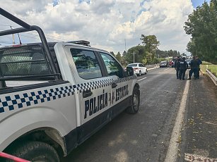 Asesinan a motociclista en la autopista Texmelucan-Tlaxcala