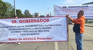 Gobernador descarta aumento al transporte público en Puebla