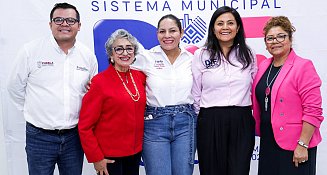 Fortalece Lupita Cuautle vínculos regionales en asistencia social con municipios de la delegación 08