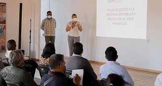 En San Andrés Cholula fueron capacitados las autoridades de las juntas auxiliares en materia de transparencia