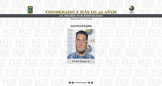 Sentencian a 42 años a culpable de feminicidio en Puebla