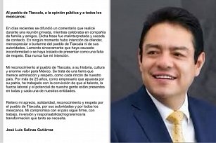 "Mal interpretado y sacado de contexto" se dice empresario por burlarse de Tlaxcala 