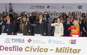 Puebla conmemora el 114 aniversario de la Revolución Mexicana