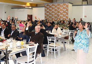 Promete BAL defensa de derechos de sindicalizados de SESA