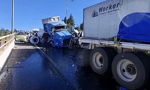 Caos vial por choque múltiple en Apizaco-Tlaxcala: sigue las recomendaciones