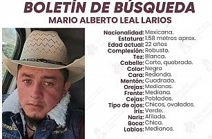 Encuentran muerto a Mario Alberto Leal en un pozo en Puebla