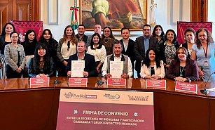 Firman alianza para apoyar a zonas con alta vulnerabilidad social